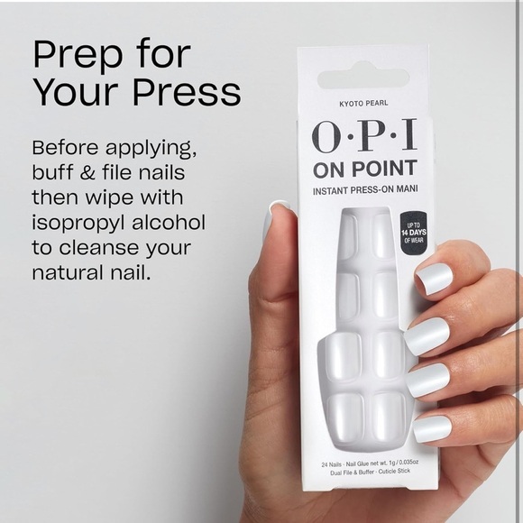 Kyoto Pearl | OPI On Point Instant Press-On Mani - Picture 5 of 6